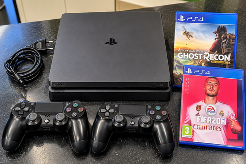 Sony playstation ps4 slim - playstation, 4