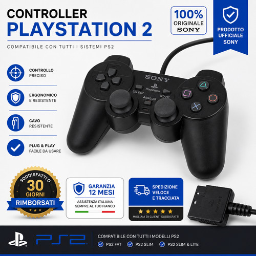 Controller playstation ps2 - 2,