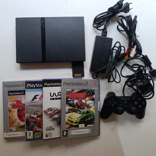 Sony playstation ps2 slim - 2, +